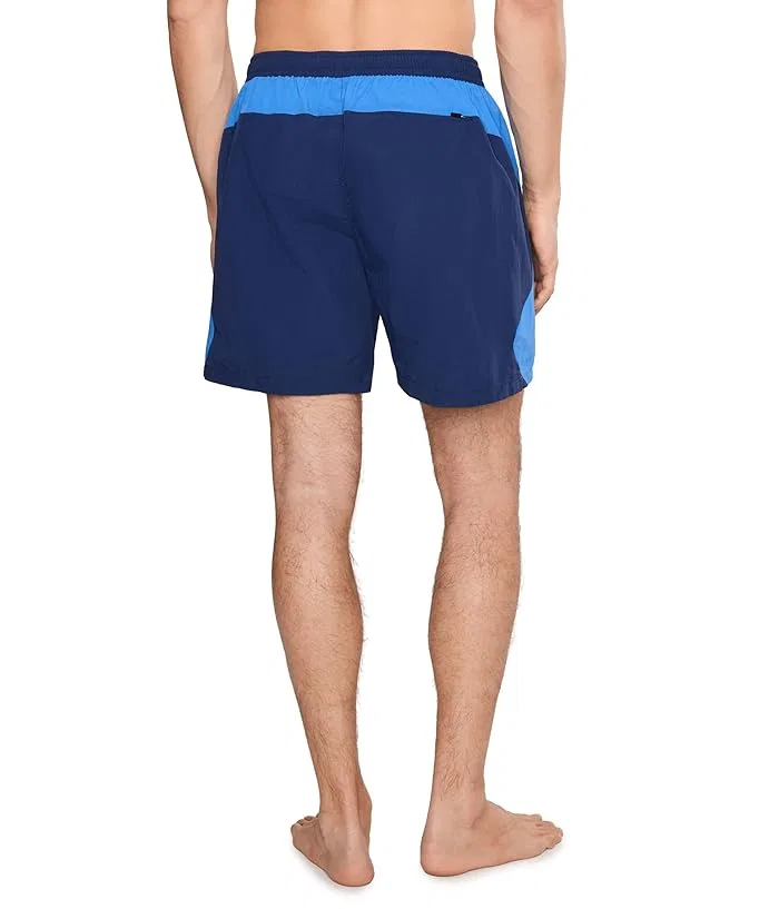 Плавки Nike Zip Color Block 7" Fully Lined Volley, Blue Crystal — фото 4