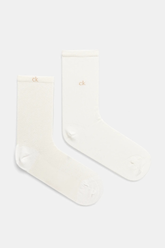 

Носки 2 пары Calvin Klein, белый