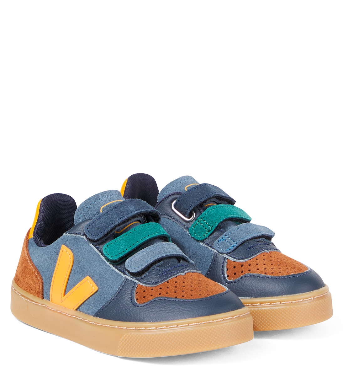 

Замшевые кроссовки V-10 Veja Kids, California_Ouro_Natural