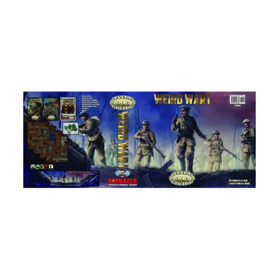

Бокс-сет Weird War I Collector's Box Set, Weird Wars (Savage Worlds)