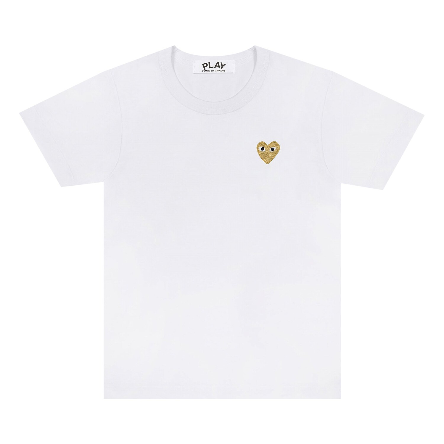 

Футболка Comme des Garçons PLAY Heart, цвет Белый