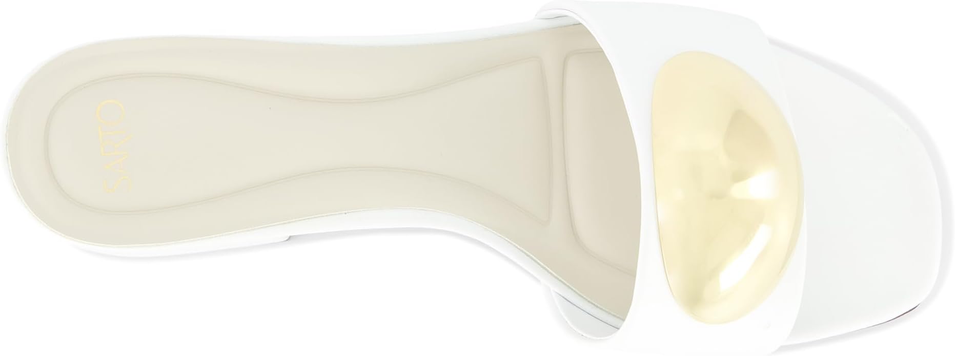 Сандалии Franco Sarto A-nika Slide Sandals, цвет Bright White — фото 2
