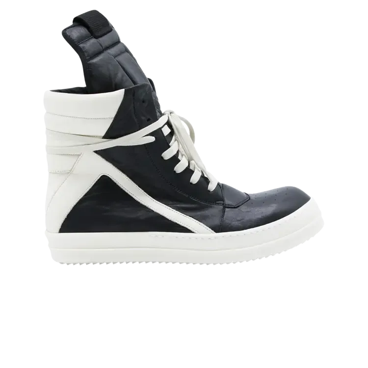 Кроссовки Rick Owens Geobasket 'Black Milk'