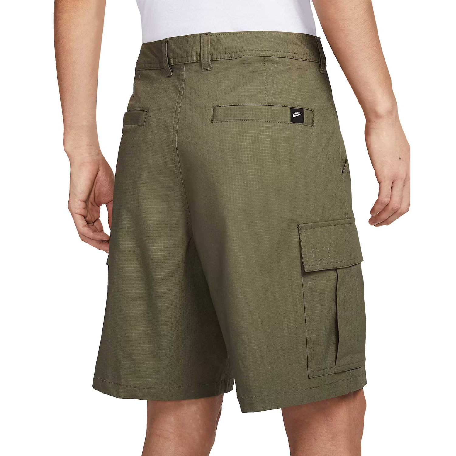 Nike Классические грузовые шорты мужские Medium Olive Green — фото 4