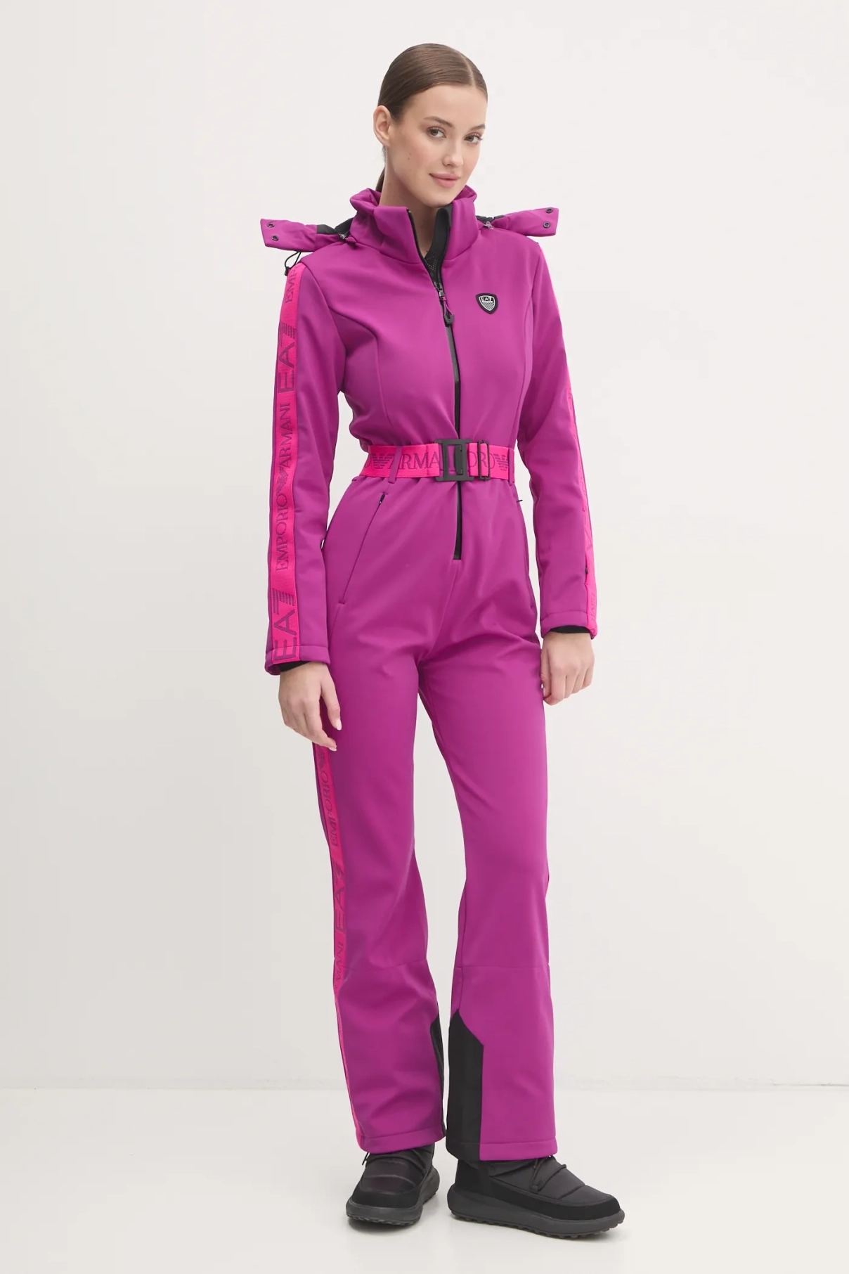 

Лыжный комбинезон Kitzbuhel Softshell EA7 Emporio Armani, фиолетовый