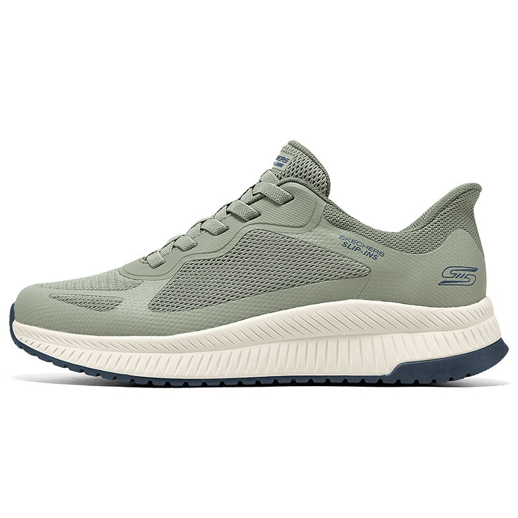 

Skechers Низкие повседневные кроссовки BOBS SQUAD, мужские, зеленые
