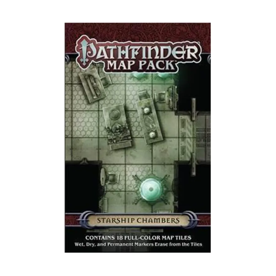 

Пакет карт — Палаты звездолета, GameMastery & Pathfinder - Map Packs - Assorted