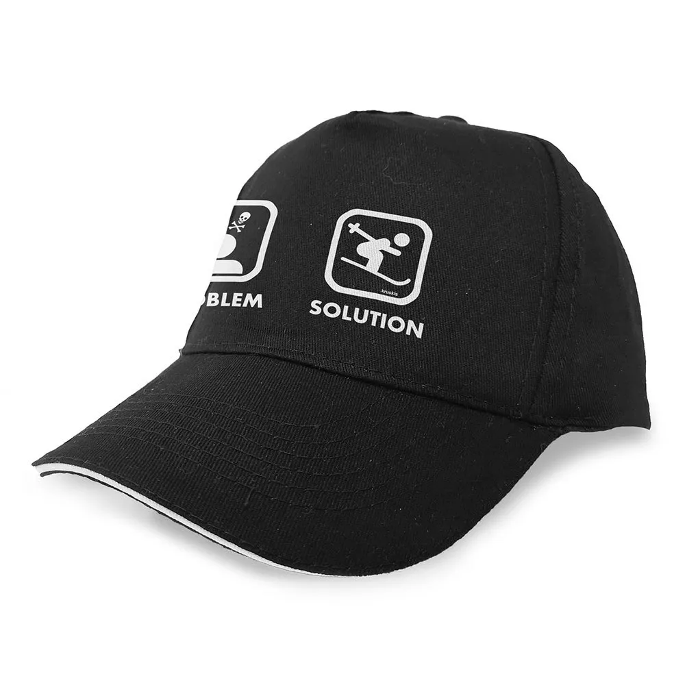 

Бейсболка Kruskis Problem Solution Ski, черный