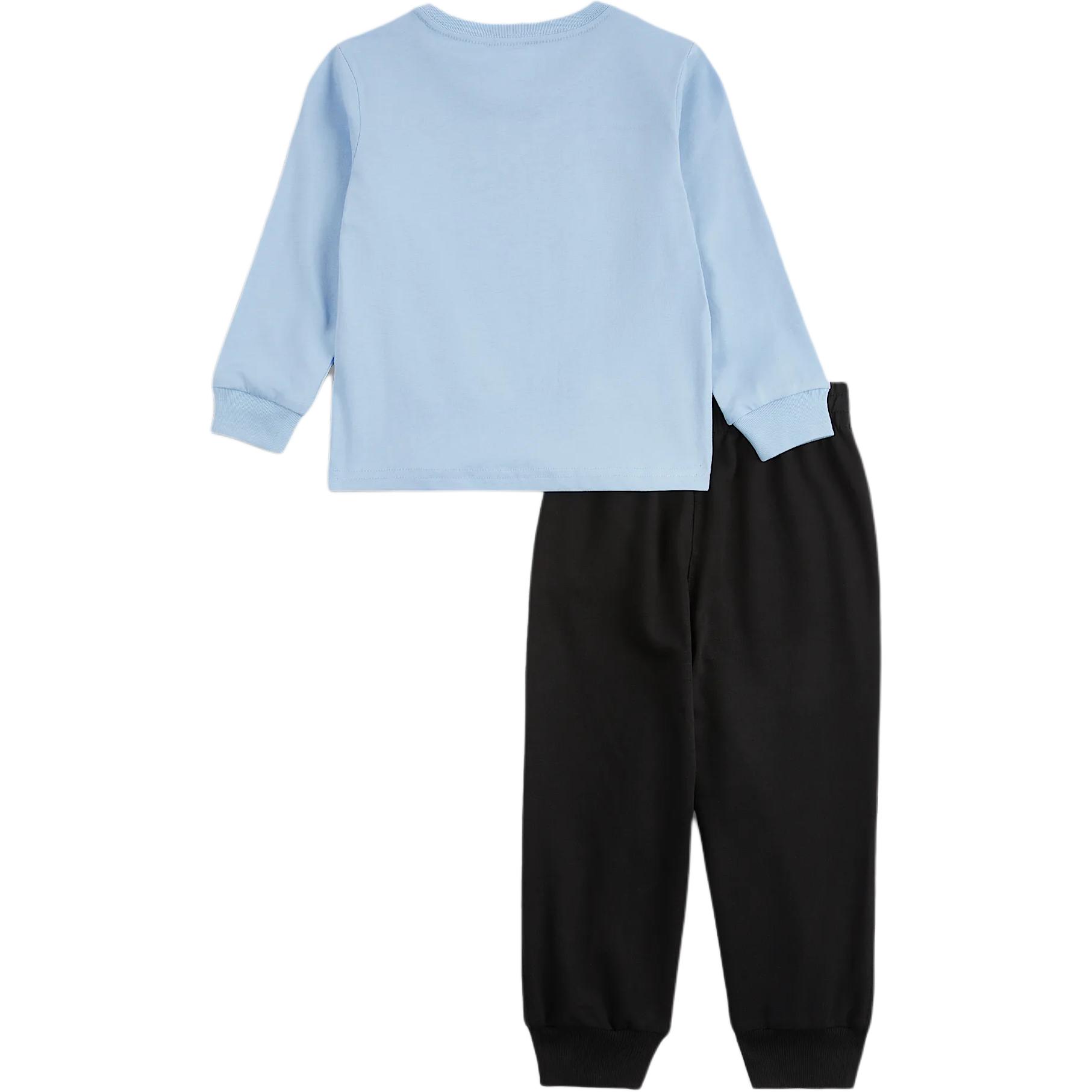 Повседневная спортивная одежда Sportswear FW24 Blue/Black для младенцев и малышей Nike, синий/черный — фото 4