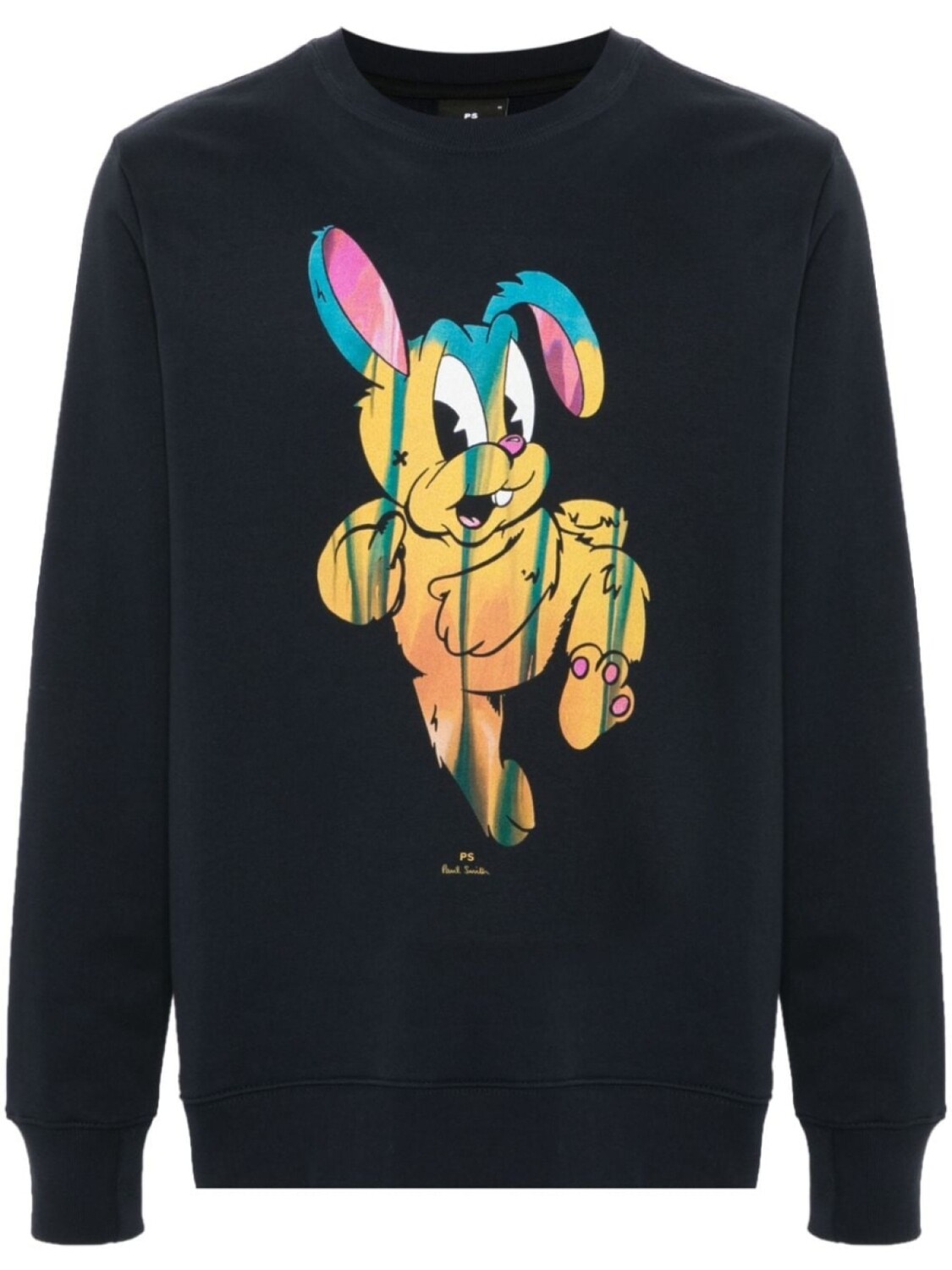 

PS Paul Smith толстовка с принтом Painted Bunny, синий