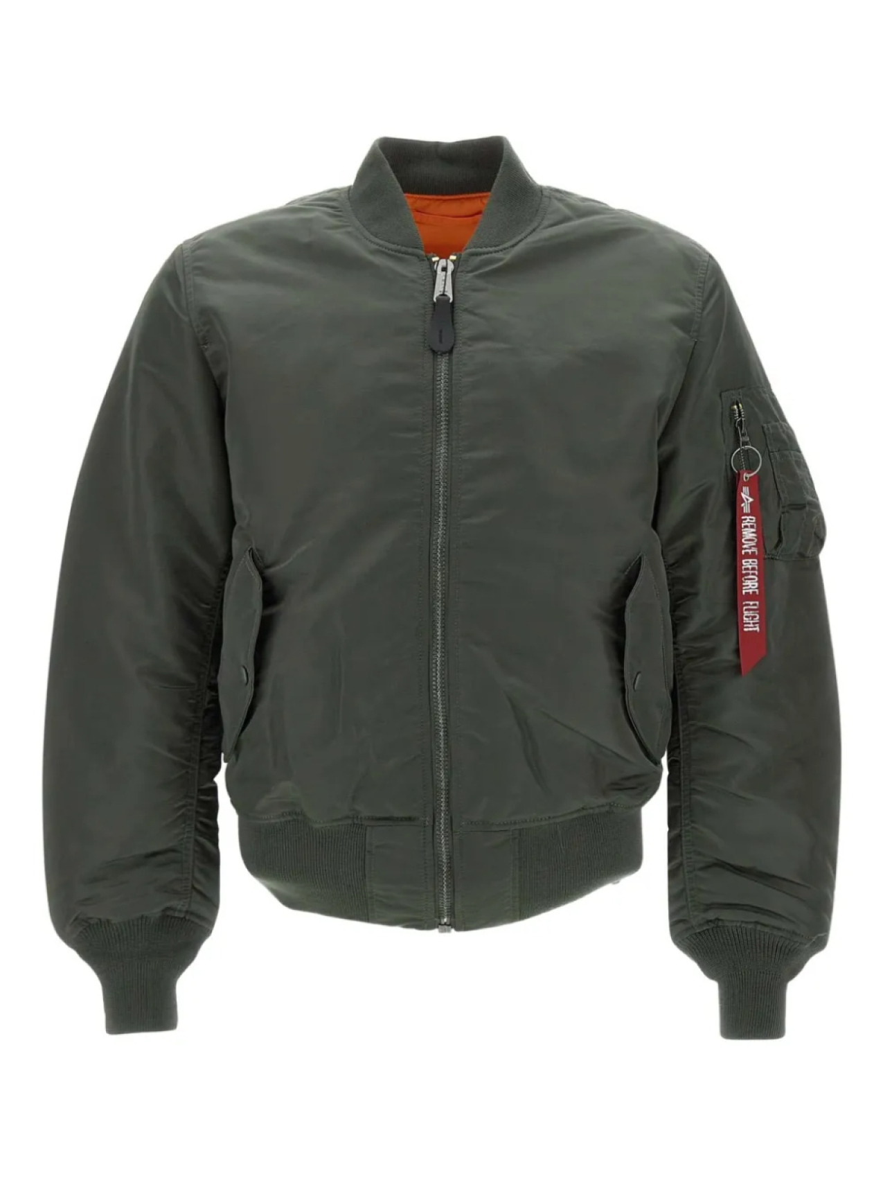 

Куртка-бомбер Alpha Industries Ma-1, серый