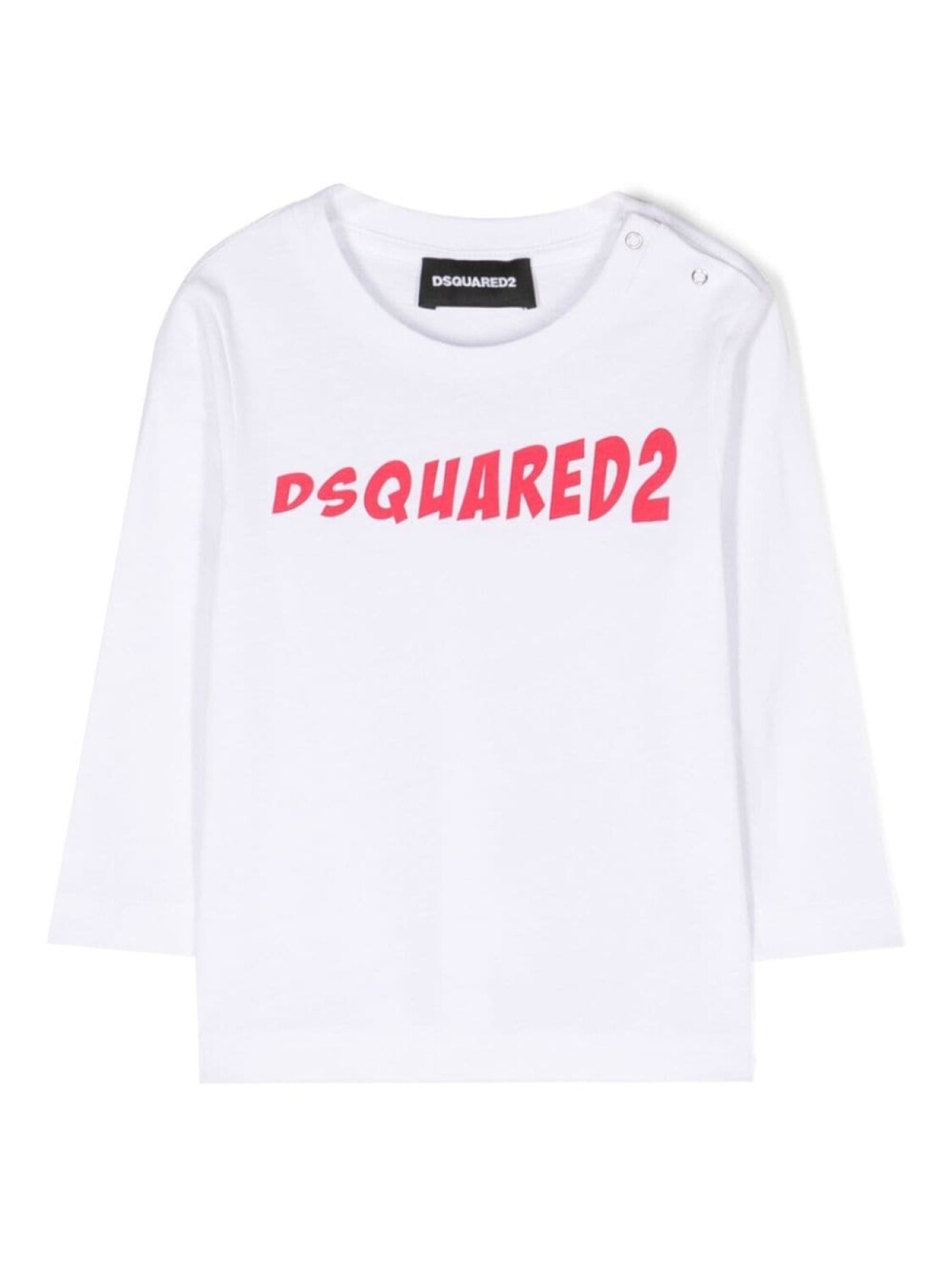 

Dsquared2 футболка с длинными рукавами и логотипом, белый