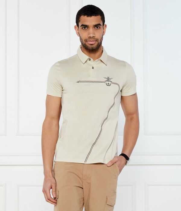

Рубашка поло Regular fit Aeronautica Militare, желтый