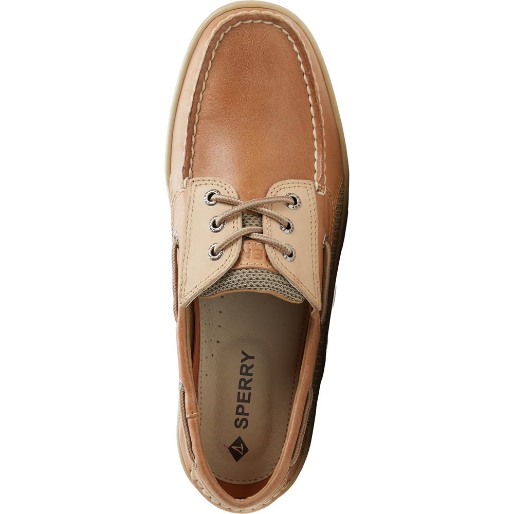 Кожаные туфли-лодочки Billfish с тремя глазками Sperry, коричневый — фото 4