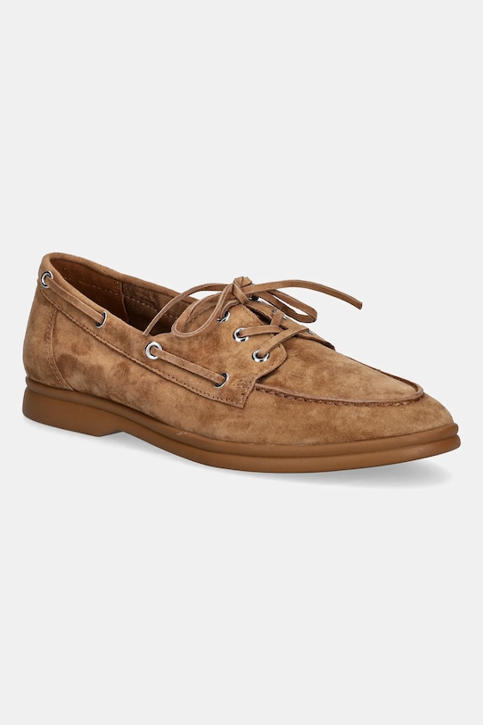 Замшевые мокасины Ports Steve Madden, коричневый