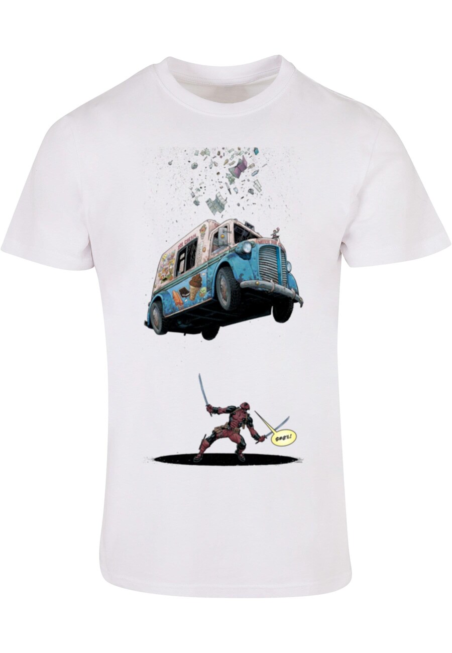 

Классическая футболка ABSOLUTE CULT Shirt Deadpool - Ice Cream, белый