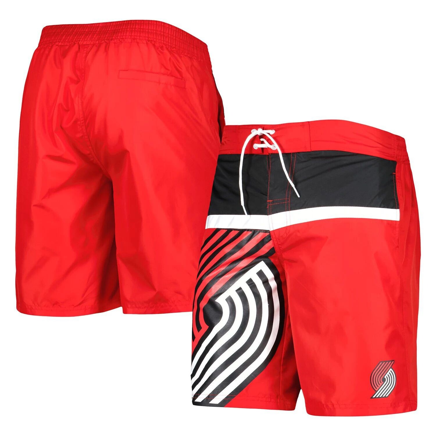 

Мужские спортивные плавки Carl Banks Red Portland Trail Blazers Sea Wind G-III