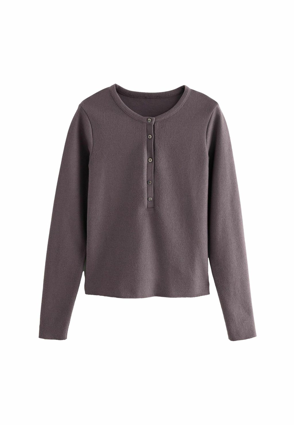 

Свитер REGULAR FIT - COSY SOFT TOUCH BUTTON NECK HENLEY Next, серый