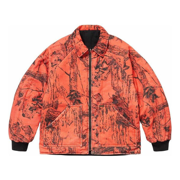 

Куртка x realtree reversible quilted work jacket 'orange black' Supreme, оранжевый