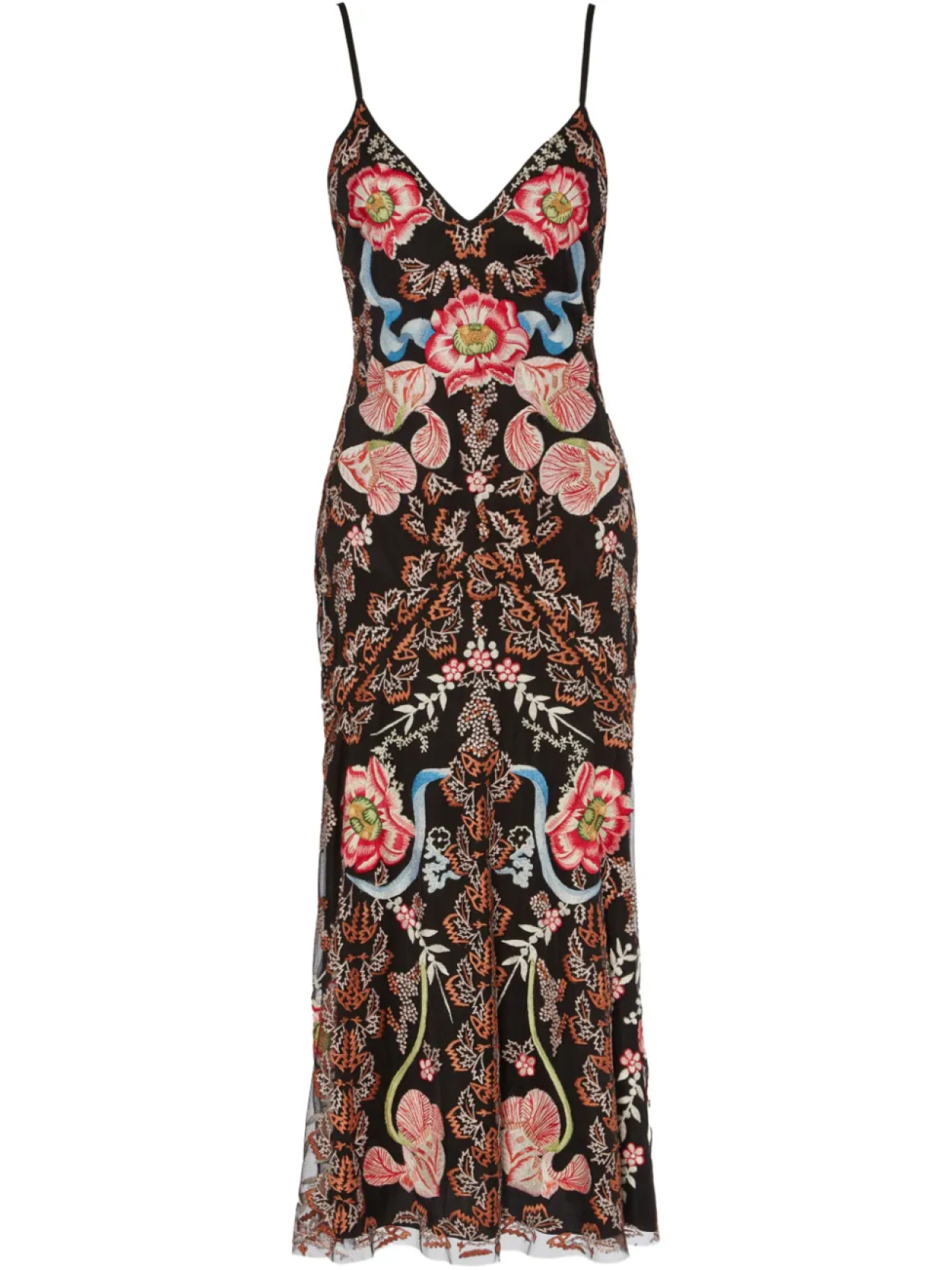 

Temperley London платье миди Bilbao Strappy, черный