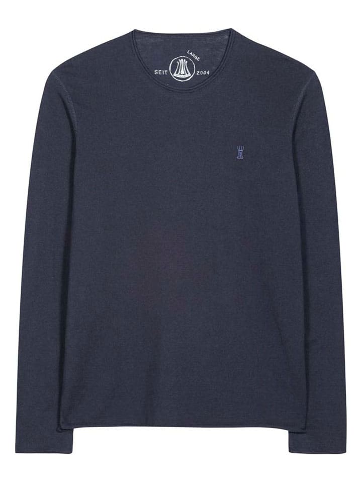 

Рубашка с длинным рукавом Herrlicher, темно-синий