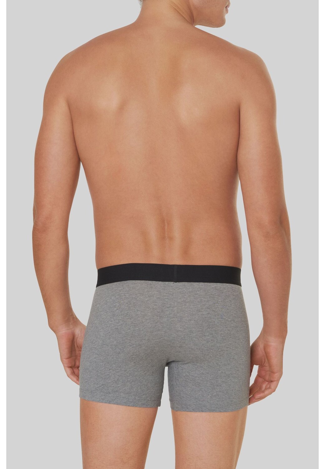 Трусы, 2 шт., эластичный пояс с логотипом, мужские Levi's, цвет Middle Grey — фото 2