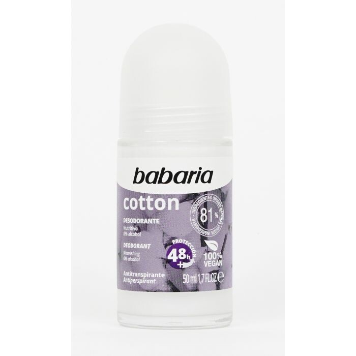 

Дезодорант Deo Roll On Cotton Babaria, 50 ml