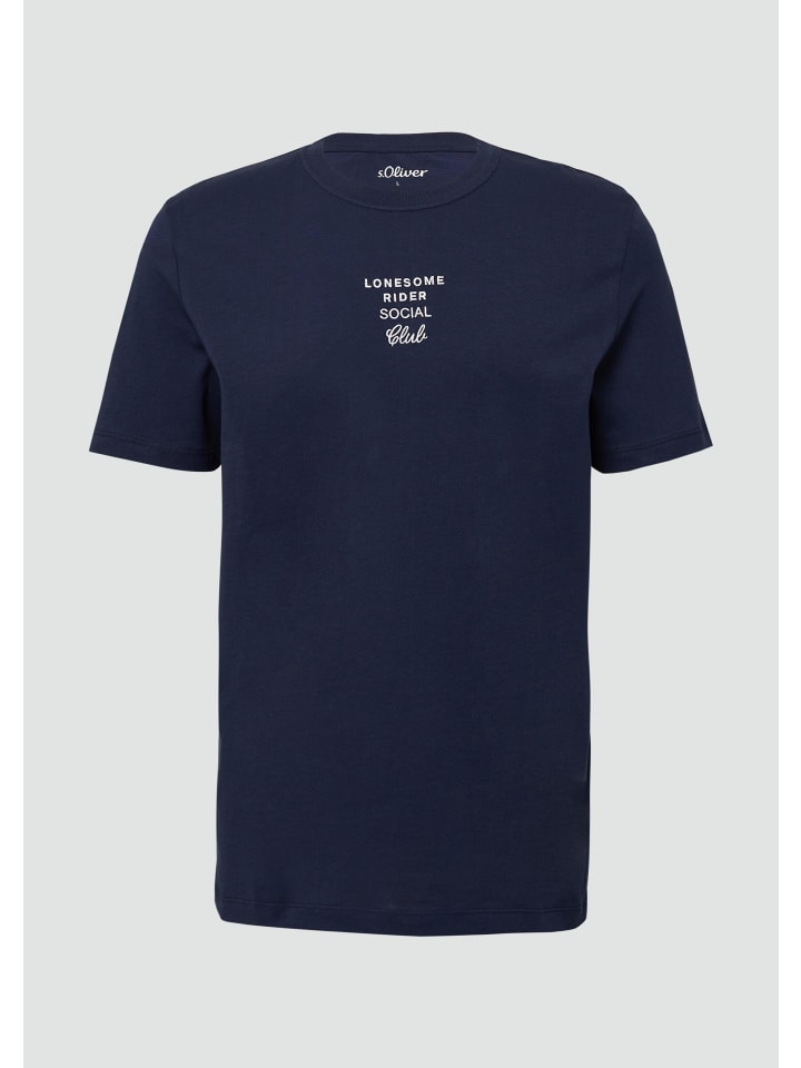 

Футболка цвета 58D2_глубокий синий s.Oliver