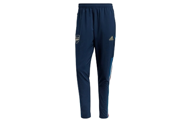 

Трикотажные спортивные штаны мужские синие Adidas, синий