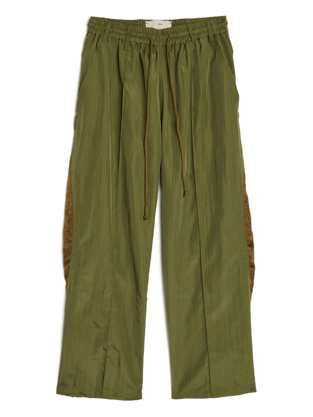 

Брюки свободного кроя с кулиской Song For The Mute, зеленый