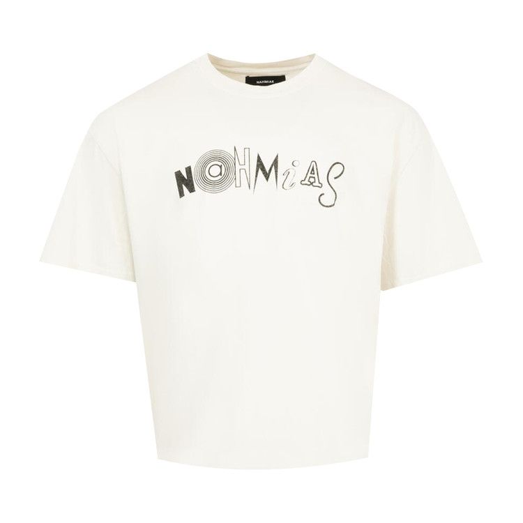 

Футболка Nahmias Collage Boxy T-Shirt, Egg White