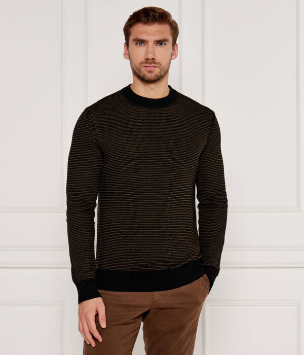 

Свитер Boss Orange Amercury Regular Fit, коричневый