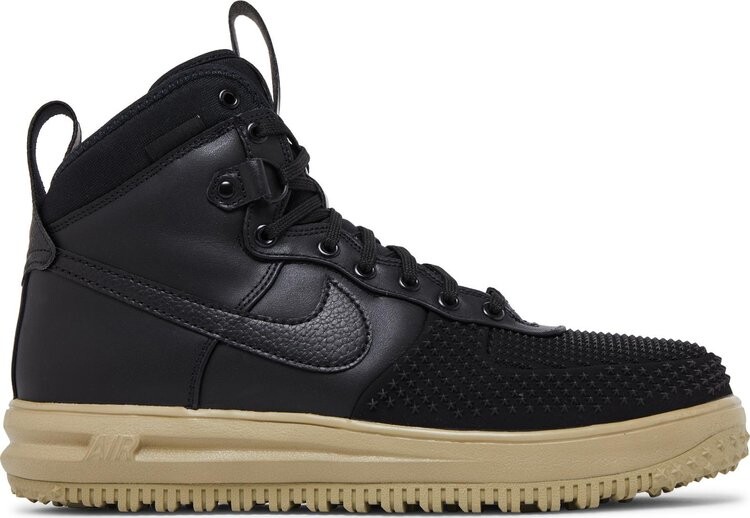 

Кроссовки Lunar Force 1 Duckboot 'Black Neutral Olive', черный