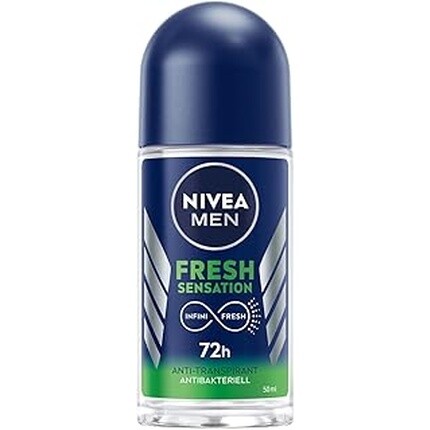 

Антиперспирант Men Fresh Sensation антибактериальный 72ч шариковый 50 мл Nivea