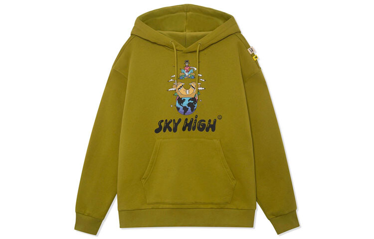 

Толстовка Steven Harrington X Skateboard унисекс Moss Green Lining, зеленый