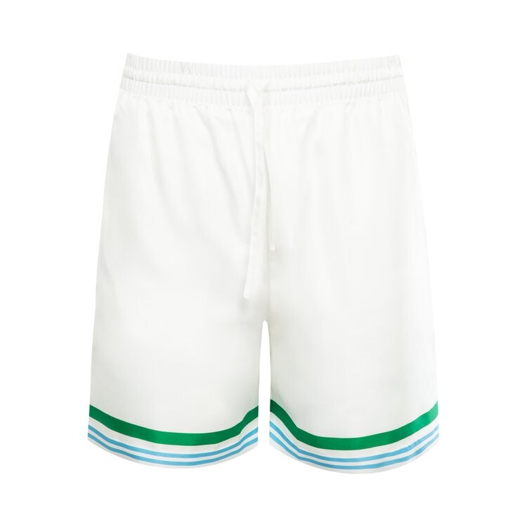 

Шорты Casablanca Silk Shorts With Drawstring, цвет Le Jeu Coloré