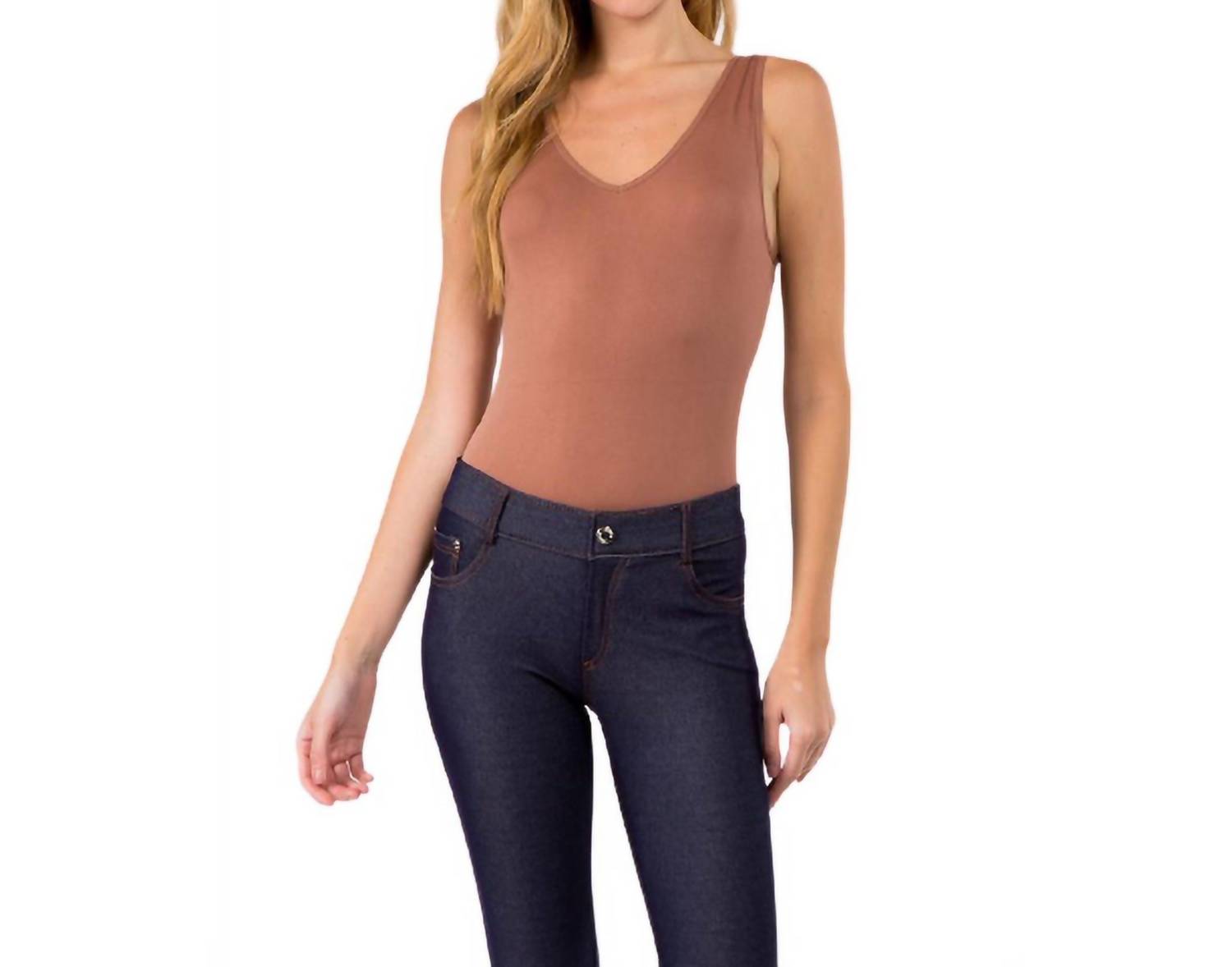 

Боди Basics в цвете мокко Yelete, цвет mocha