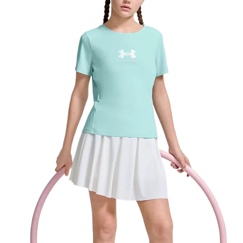 Футболка SS26 Kids' Under Armour, Mint Green — фото 3