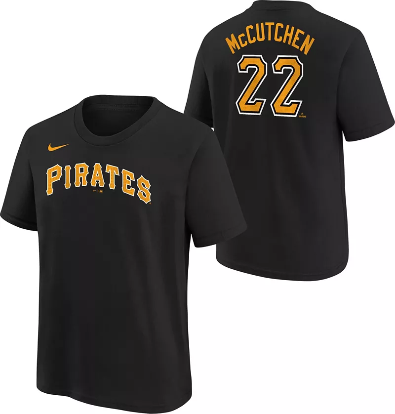 

Черная футболка Nike Youth Pittsburgh Pirates Эндрю Маккатчена № 22