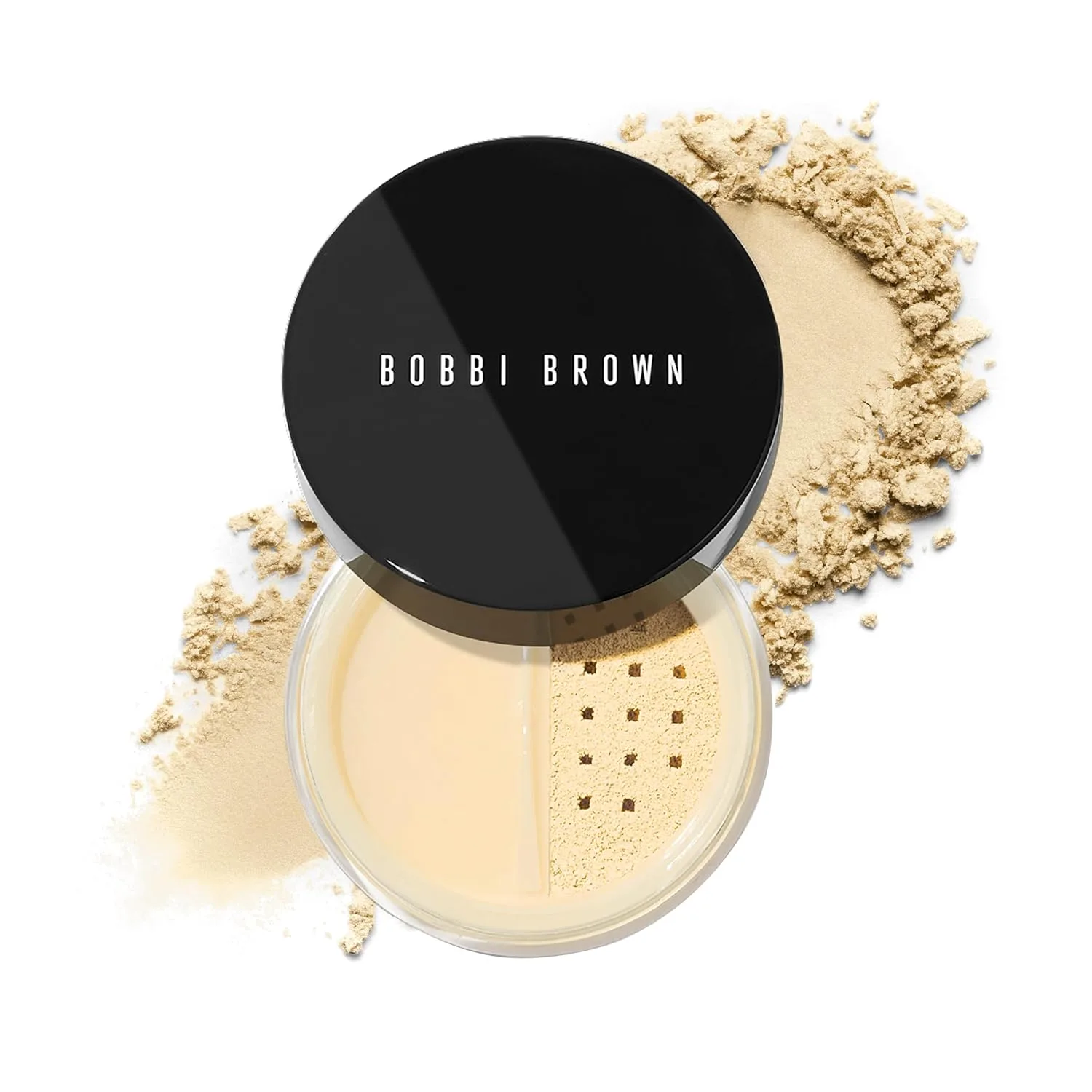Рассыпчатая пудра Bobbi Brown Sheer Finish | Стойкая, матирующая пудра, впитывающая излишки кожного сала, для безупречного покрытия | Витамин Е, 0,35 унции, 02 Pale Yellow (Very light yellow; sets and controls shine on fair to medium skin)