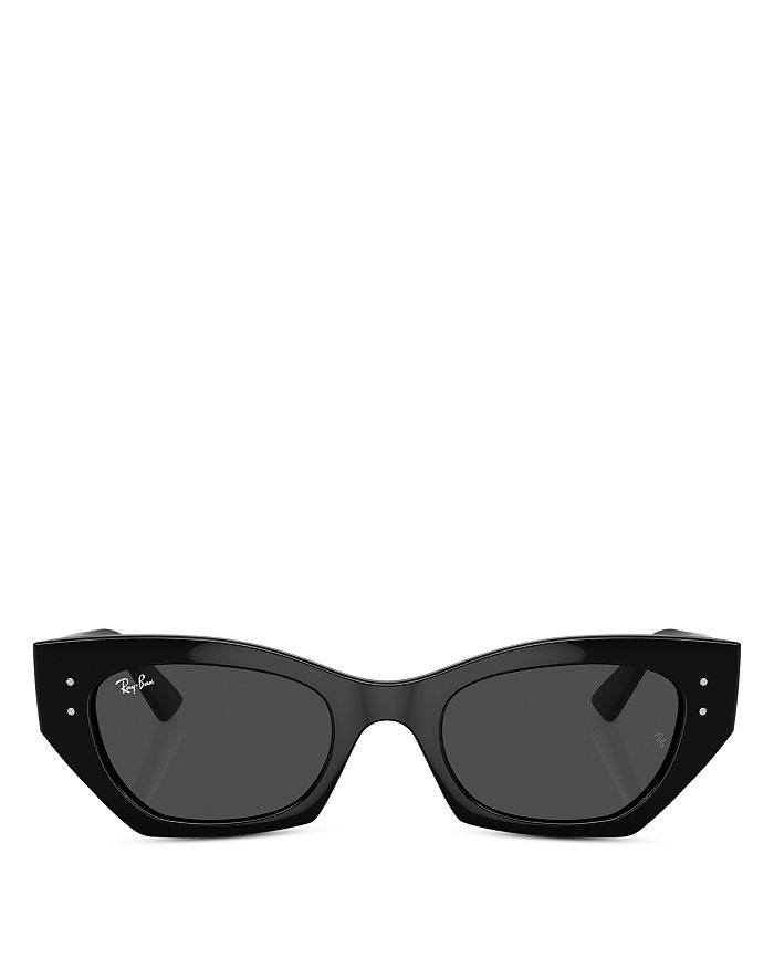 

Солнцезащитные очки Zena Butterfly, 52 мм Ray-Ban, черный