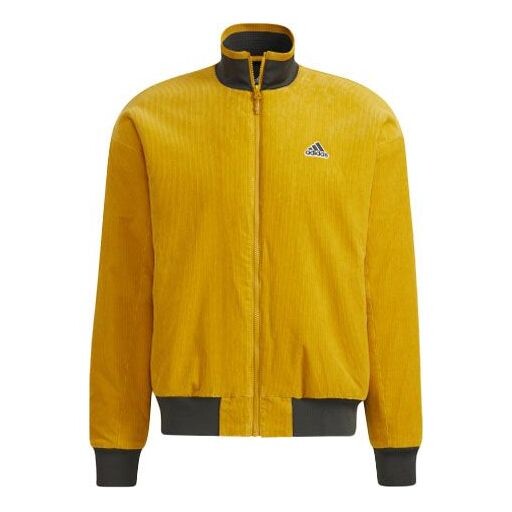 

Куртка adidas M Corduroy Jkt Embroidered Logo Stay Warm Sports Jacket Yellow, мультиколор