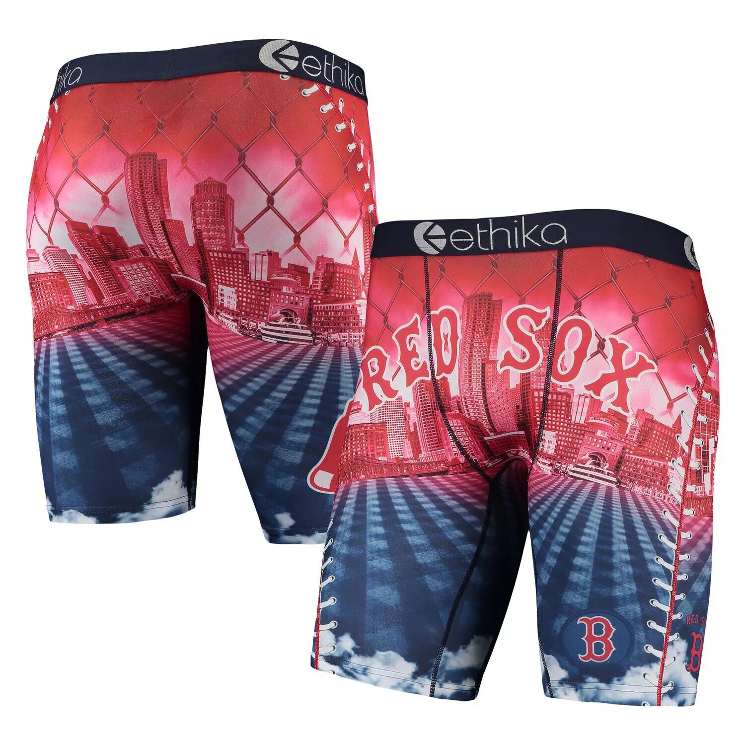 

Мужские боксеры Ethika Red Boston Red Sox DNA