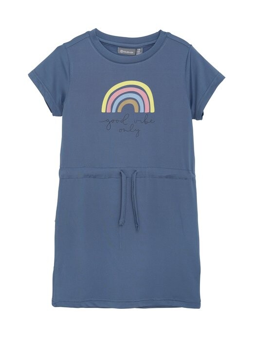 

Платье-Коде с принтом Colorkids, индиго