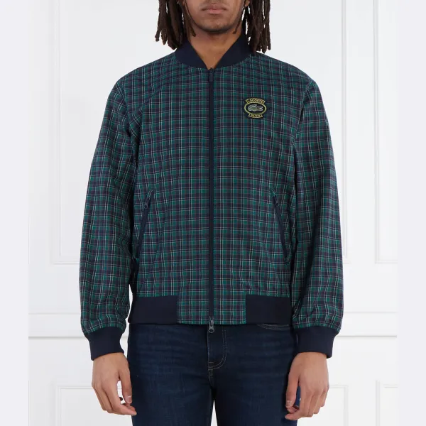 

Куртка стандартного кроя Lacoste, синий