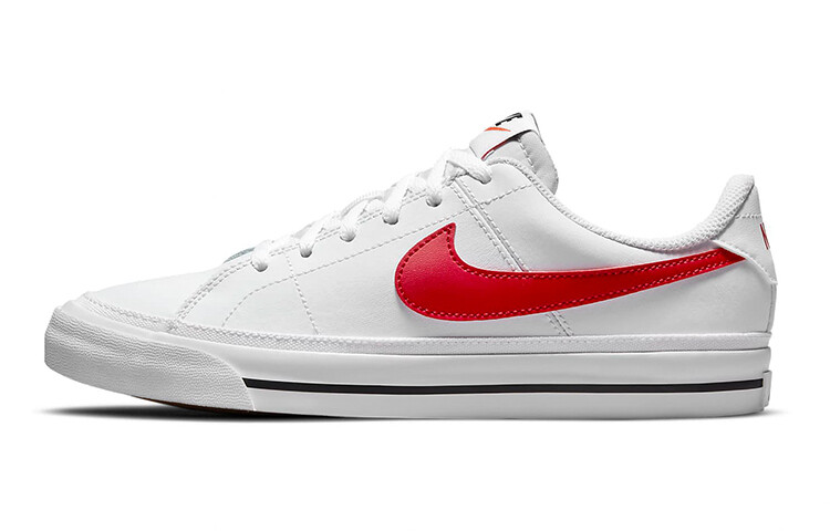 Кроссовки Nike Court Legacy 'White University Red' GS