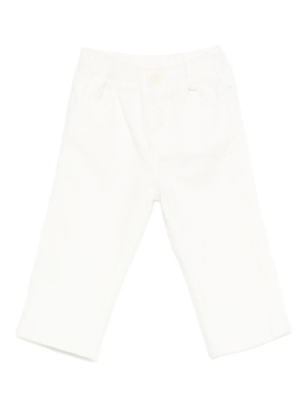 

Вельветовые брюки-чиносы Il Gufo, белый
