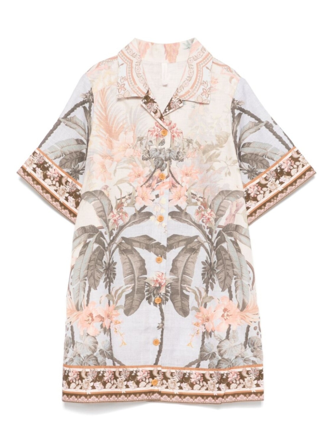 

Платье Уайли ZIMMERMANN Kids, нейтральный цвет