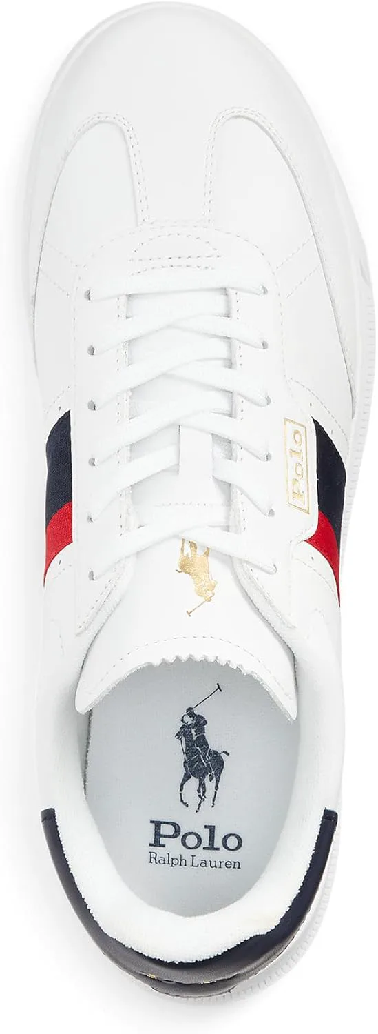 Polo Ralph Lauren Mens Heritage Aera, белый/красный/синий — фото 2