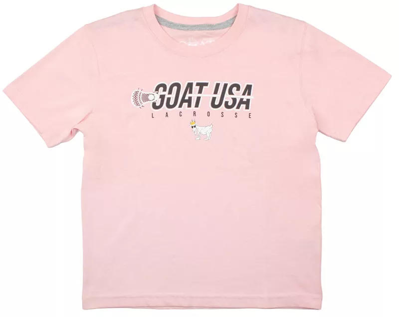 

Футболка для лакросса GOAT USA Youth Showtime, розовый
